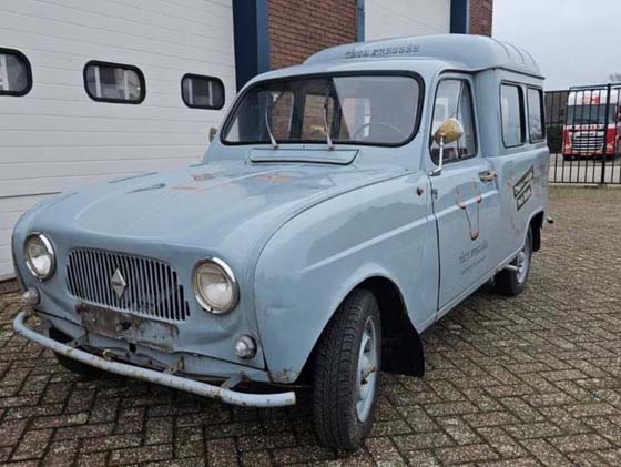 '62 Renault 4 Fourgonnette 