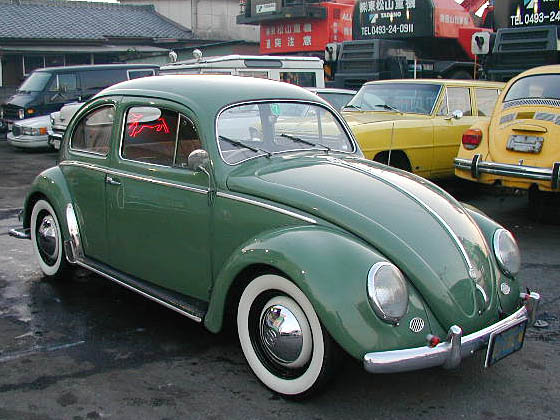 '55 VW T-1 BUG OVAL WINDOW