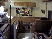inside