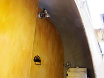 inside
