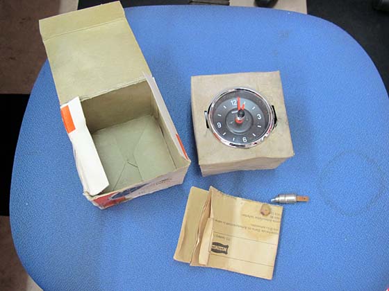 Vintage Motometer T-1用 Clock (NOS) | Old Car's Market(オールドカーズマーケット)