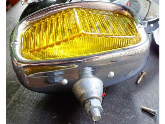 BOSCH ビンテージスクエア フォグランプ イエローレンズ | Old Car's